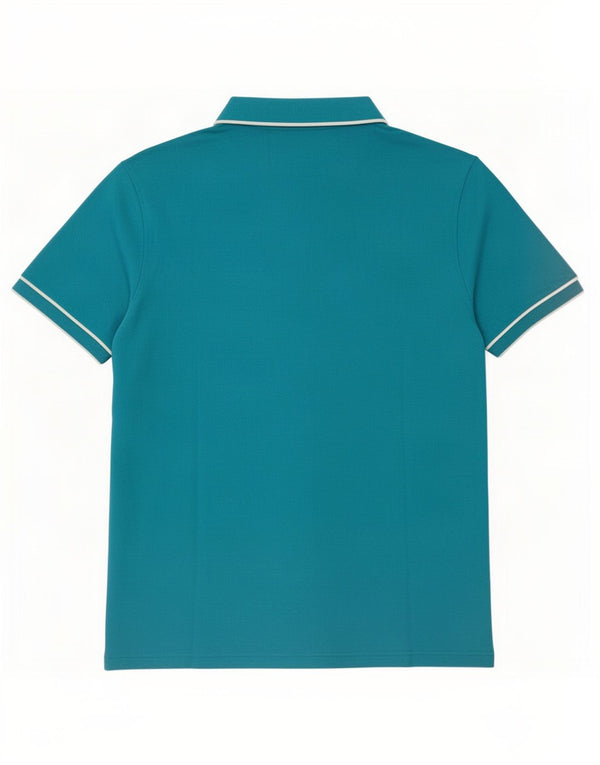 Penguin Mens Heritage Slim Fit Polo Shirt XL Blue Cotton