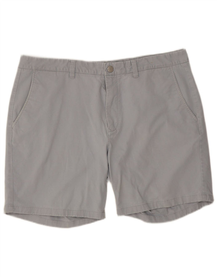 BONOBOS Mens Chino Shorts W38 XL Grey Cotton
