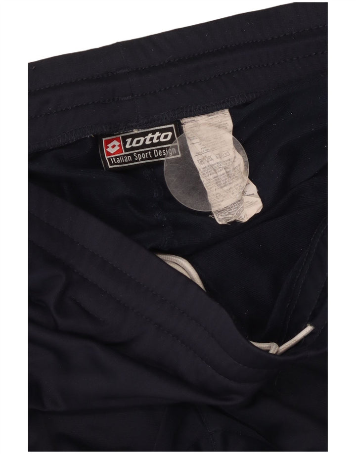 Lotto Mens Tracksuit Trousers Joggers Large Navy Blue Polyester