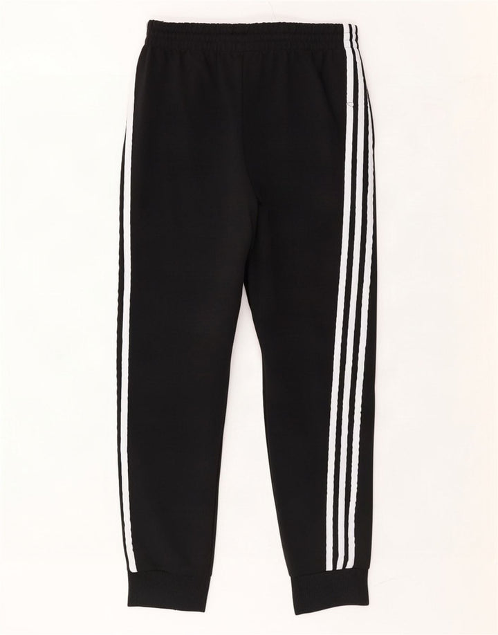 Мужские спортивные брюки Adidas для бега, средний черный полиэстер