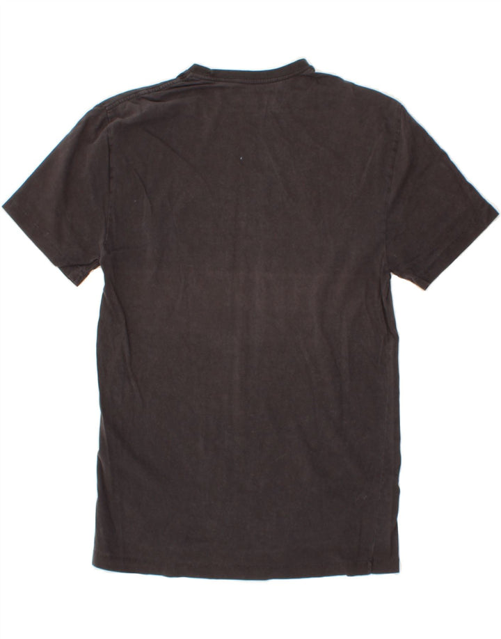LEVI'S Womens T-Shirt Top UK 12 Medium Black Cotton Vintage Levi's and Second-Hand Levi's from Messina Hembry 