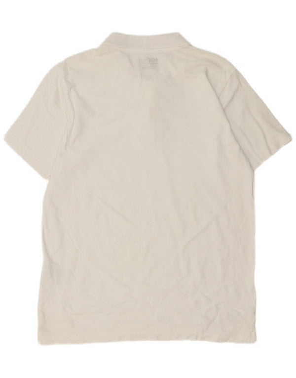 Polo da uomo Helly Hansen XL in cotone bianco