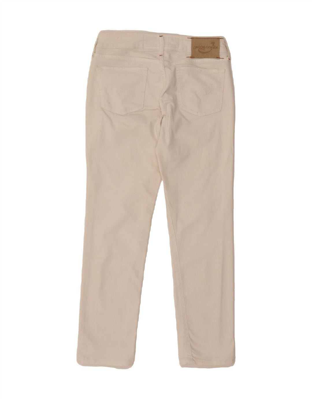JACOB COHEN Womens Slim Jeans W29 L28 White Cotton Vintage Jacob Cohen and Second-Hand Jacob Cohen from Messina Hembry 