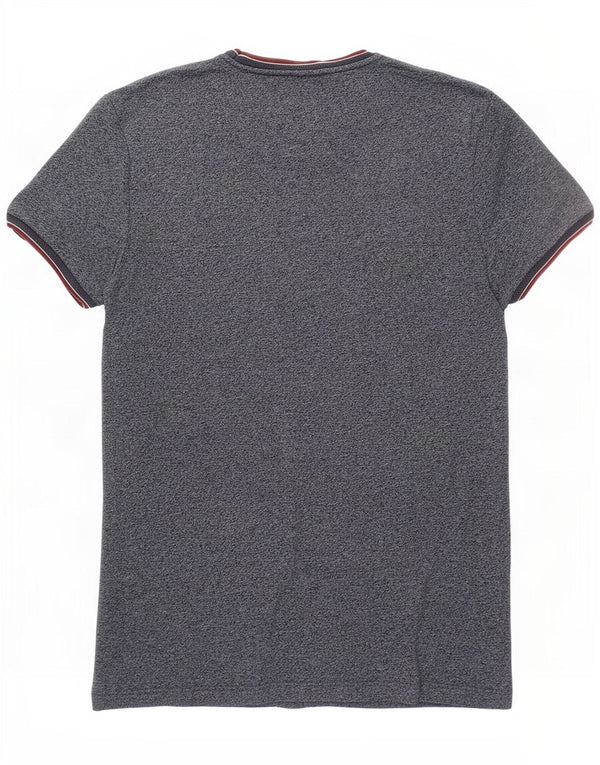Tricou Jack Wills pentru bărbați Top mediu din bumbac cu pete albastru bleumarin