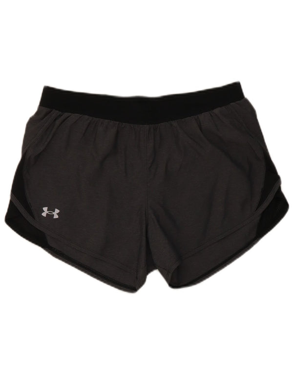 Pantaloni scurti sport Under Armour pentru femei Heat Gear UK 14 Medium Gri Poliester