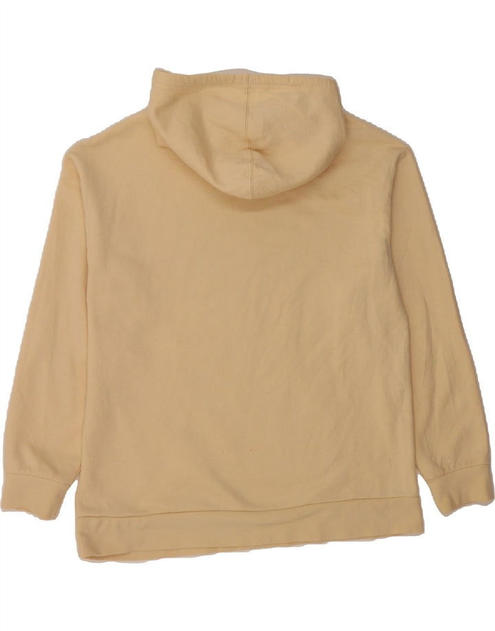 HURLEY Mens Graphic Hoodie Jumper Small Beige Vintage Hurley and Second-Hand Hurley from Messina Hembry 