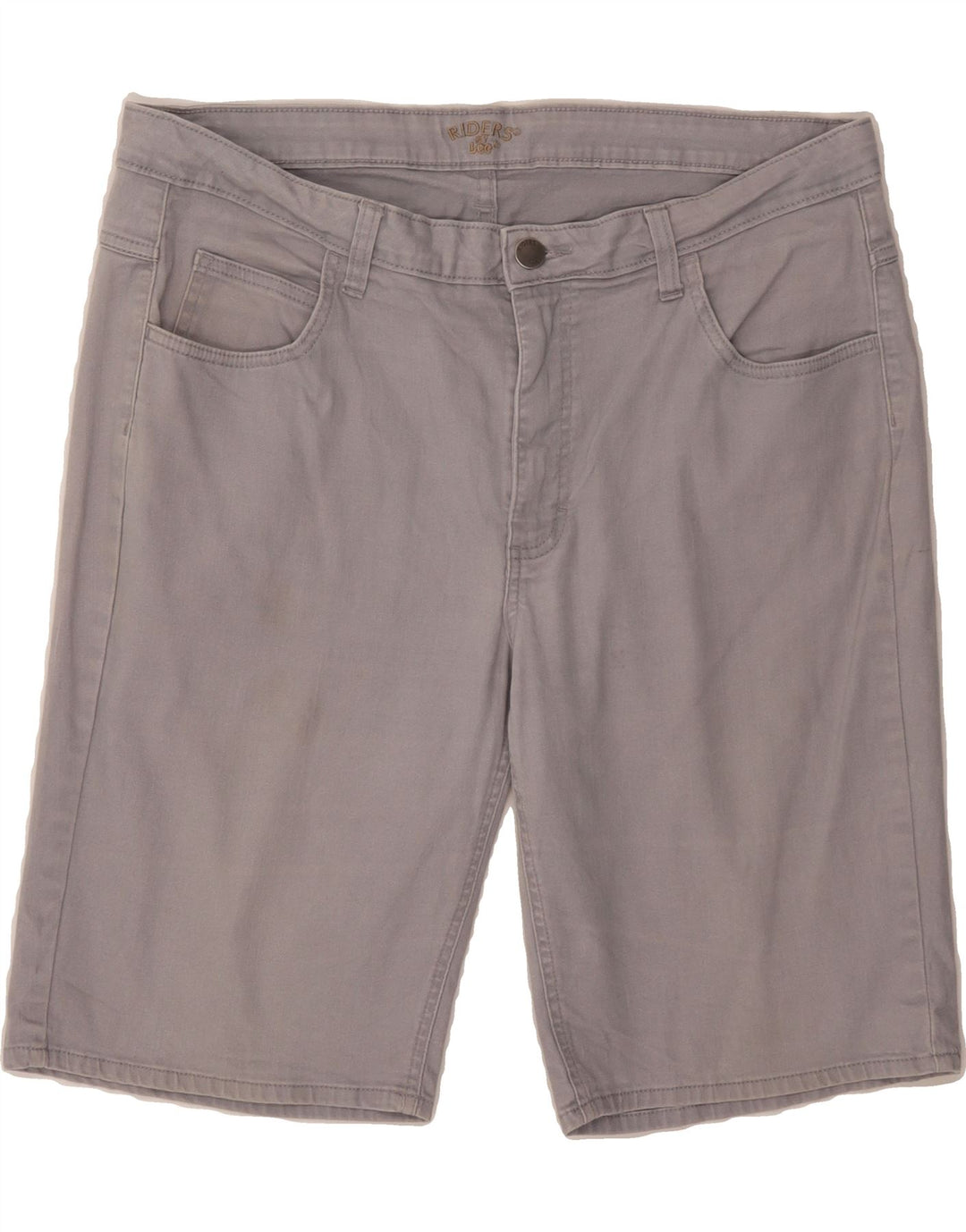 LEE Mens Riders Denim Shorts W36 Large Grey Cotton Vintage Lee and Second-Hand Lee from Messina Hembry 