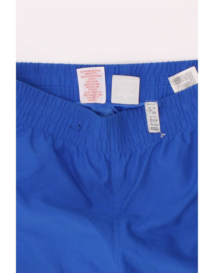 Short de bain Adidas garçon 12-13 ans bleu polyester