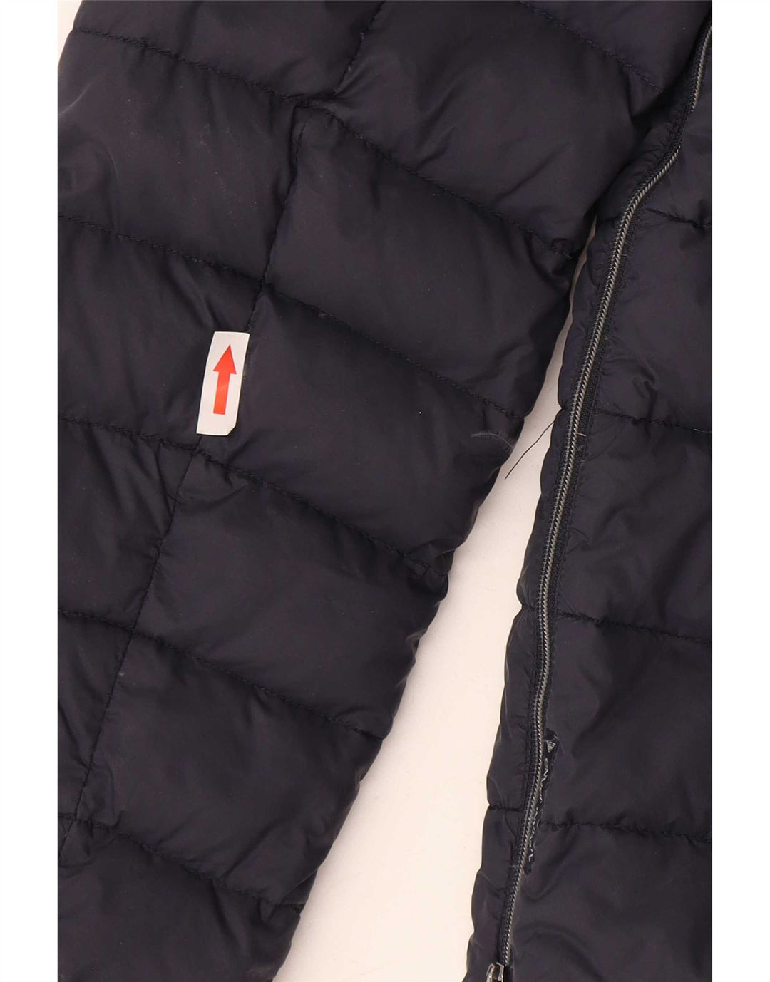Armani Jeans Dame Polstret Jakke IT 42 Medium Navy Blue