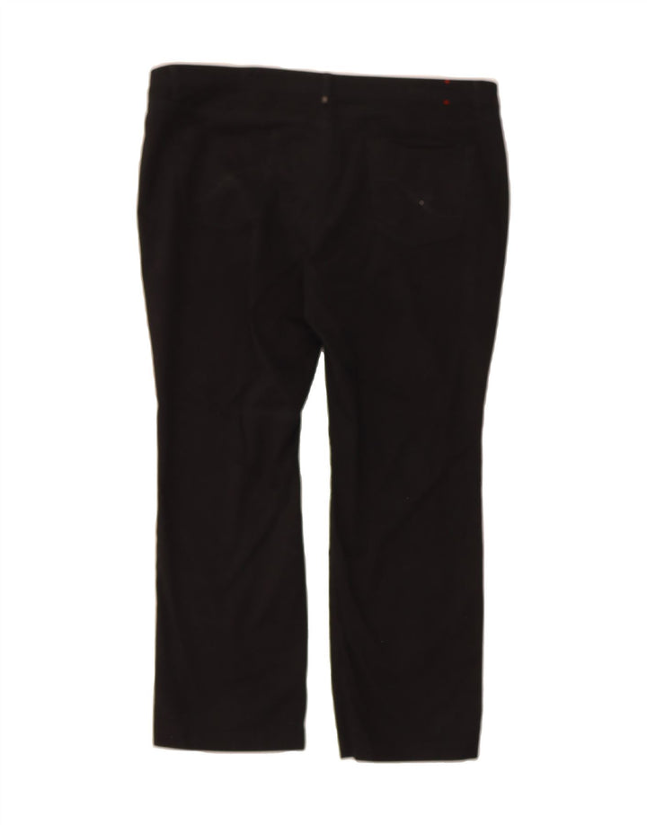 TRUSSARDI Womens Crop Straight Jeans W36 L26 Black Vintage Trussardi and Second-Hand Trussardi from Messina Hembry 