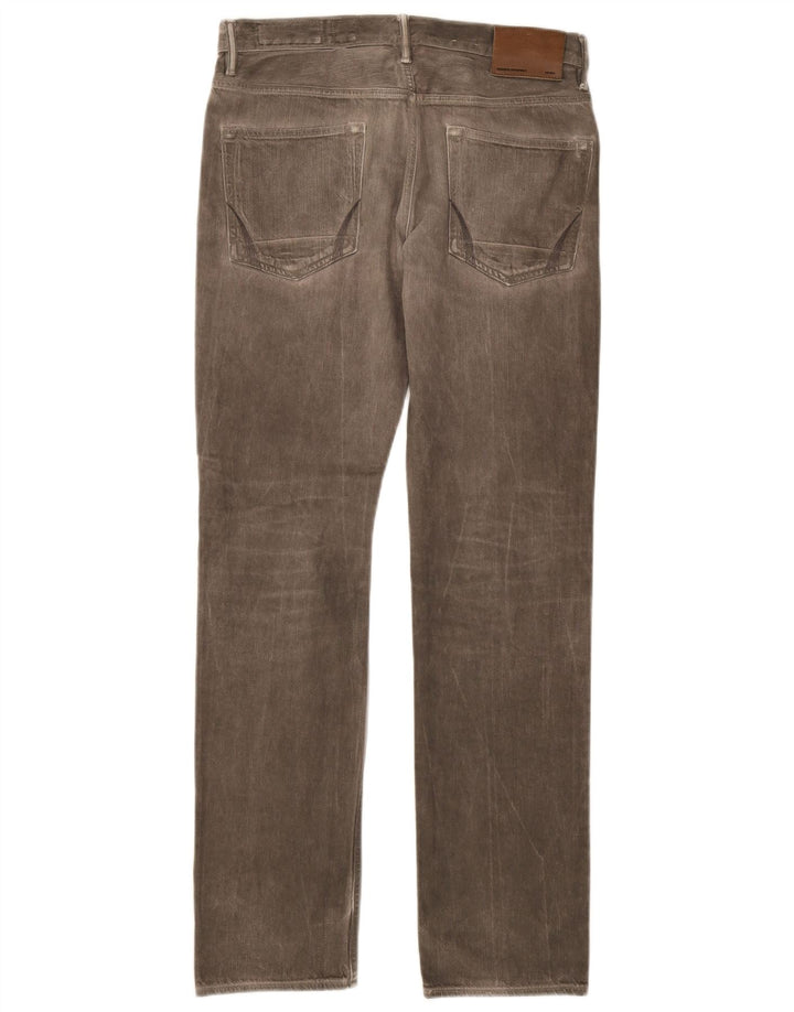ALL SAINTS Mens Straight Jeans W30 L32 Grey Cotton