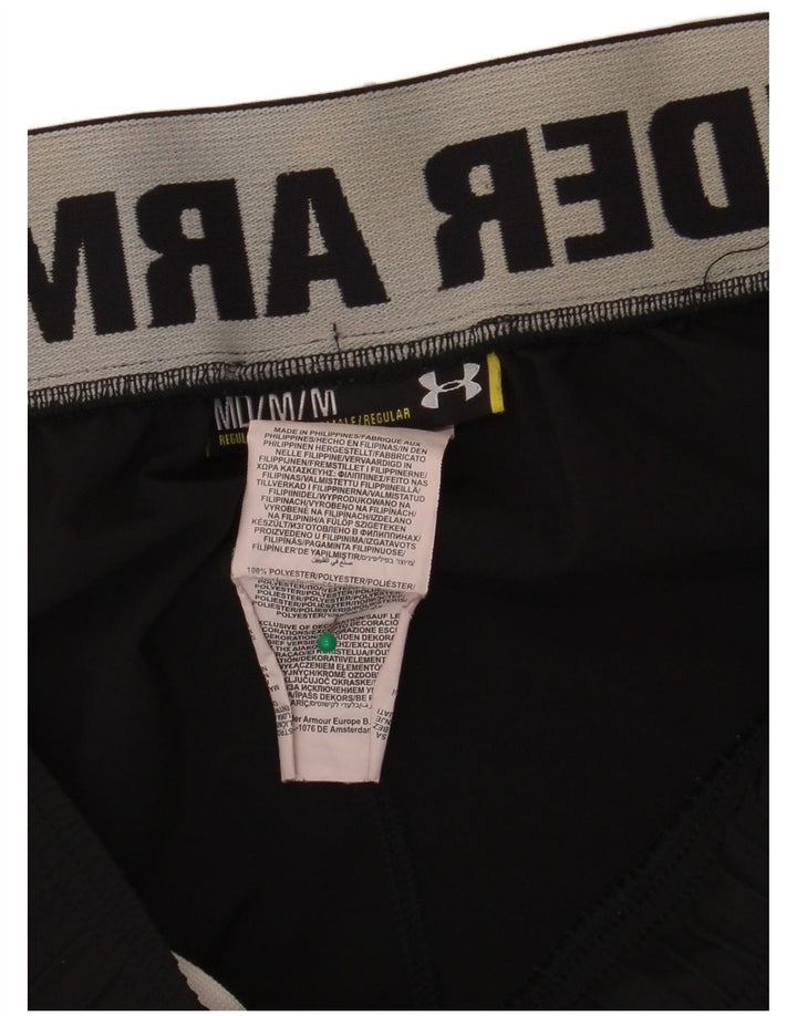 Under Armour Mens Graphic Sport Shorts Medium Black Polyester