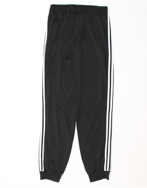Adidas Mens Tracksuit Trousers Joggers Medium Black Polyester
