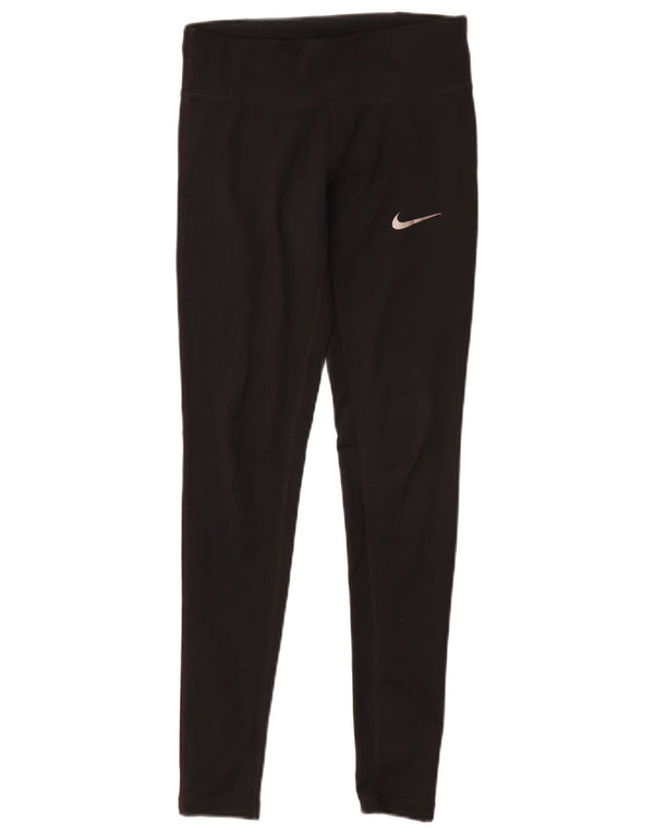 Leggings Nike Dri Fit da donna UK 6 XS poliestere nero