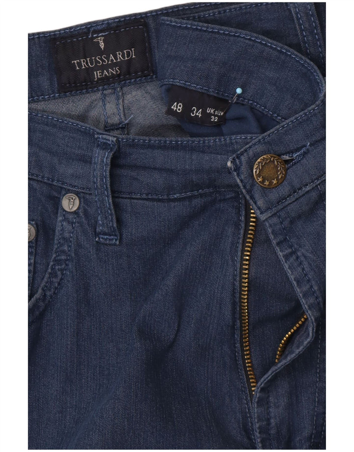 Jeans Dritti Uomo TRUSSARDI W32 L32 Blu