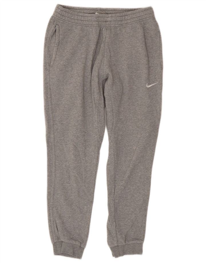 Nike Mens Tracksuit Trousers Joggers Medium Grey Cotton