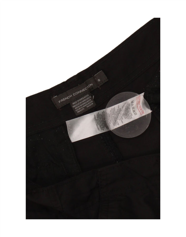 French Connection Mens Cargo Shorts Small W32 Black Nylon