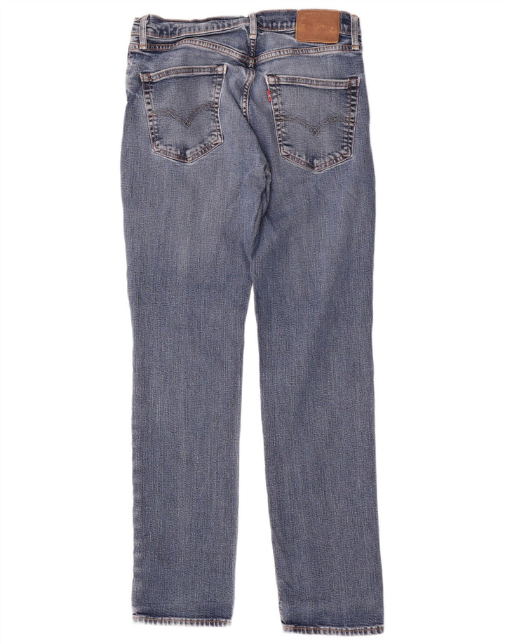 Levi's Mens Straight Jeans W32 L32 Blue Cotton