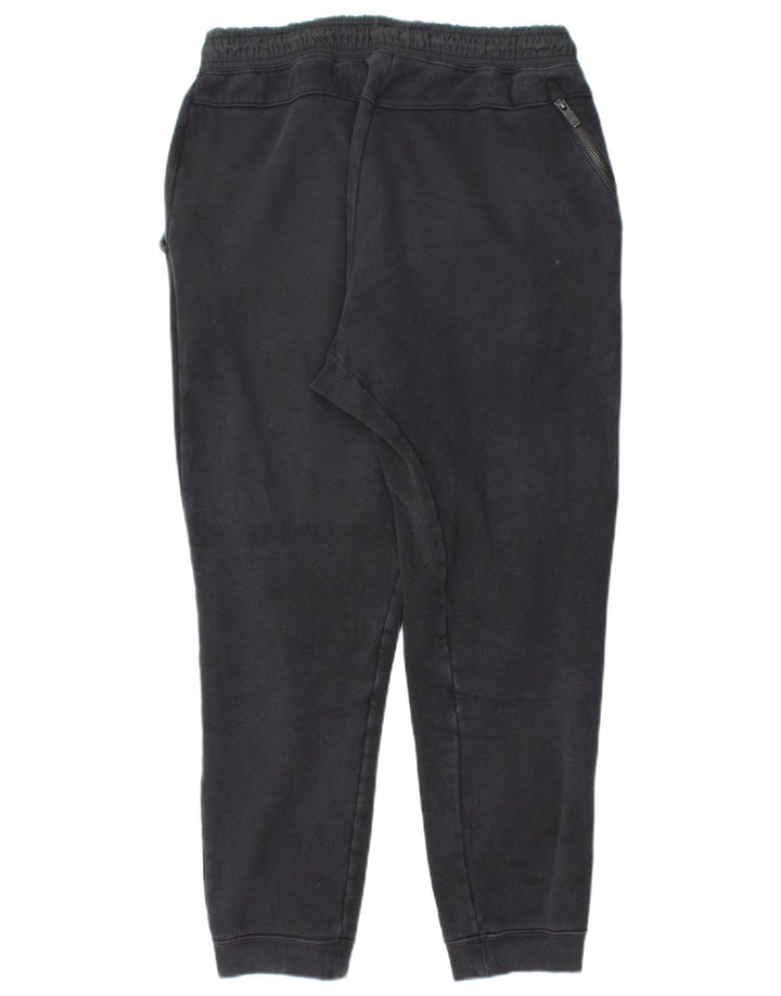 NIKE Mens Tracksuit Trousers Joggers Medium  Black Cotton