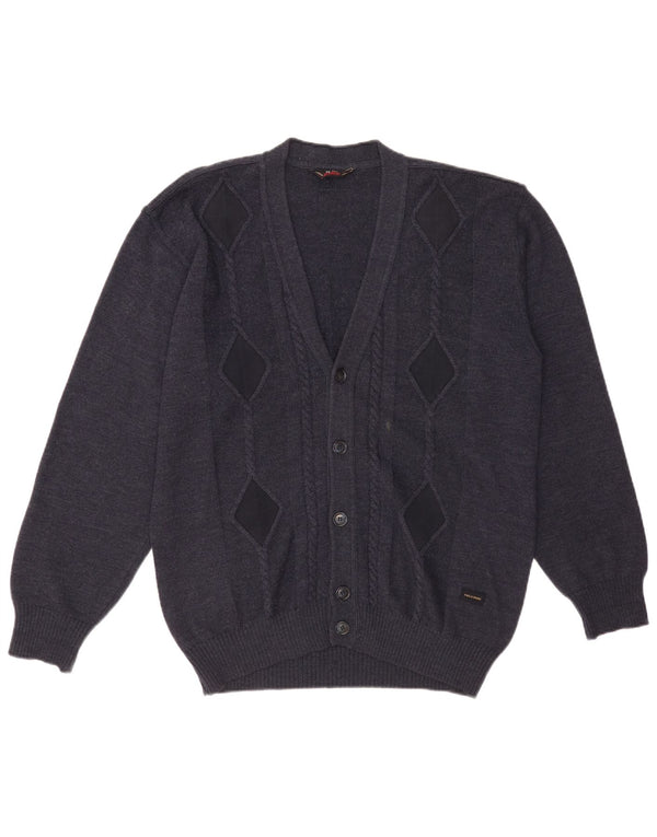 Paul & Shark Pull Cardigan Yachting Homme Bleu Marine Argyle/Diamant XL