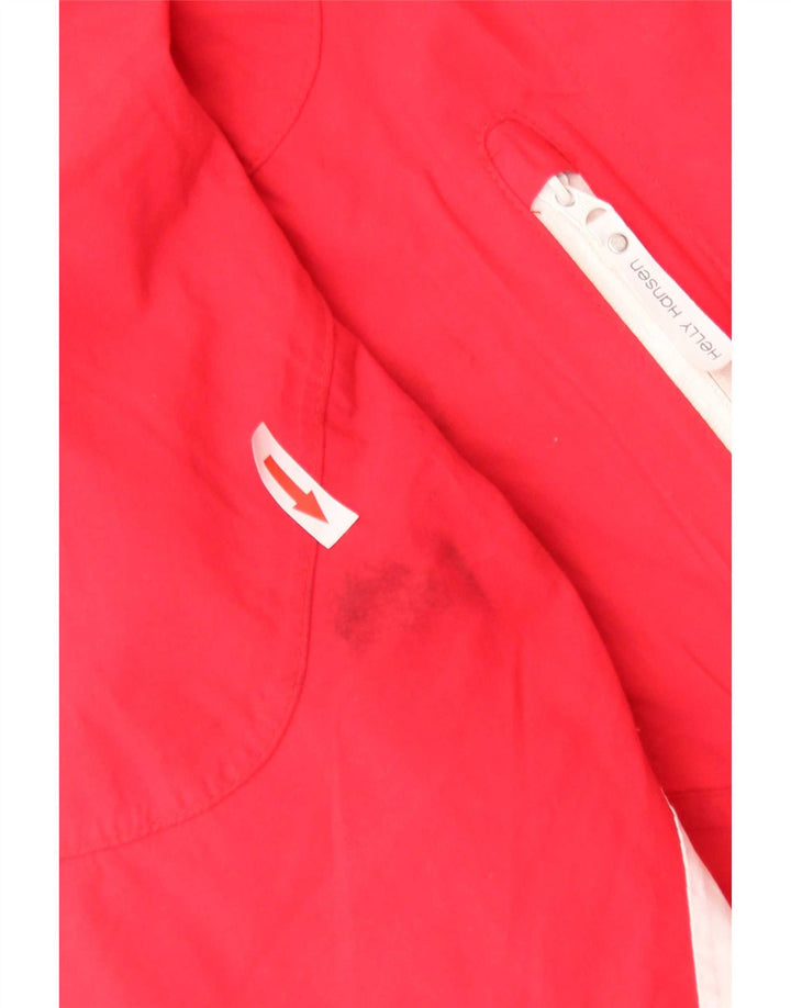 Giacca da sci da donna Helly Hansen UK 6 XS Poliestere rosso a blocchi di colore