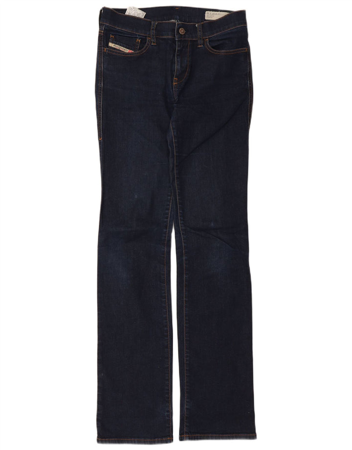 Diesel Dame Slim Jeans W27 L32 Blå Bomuld