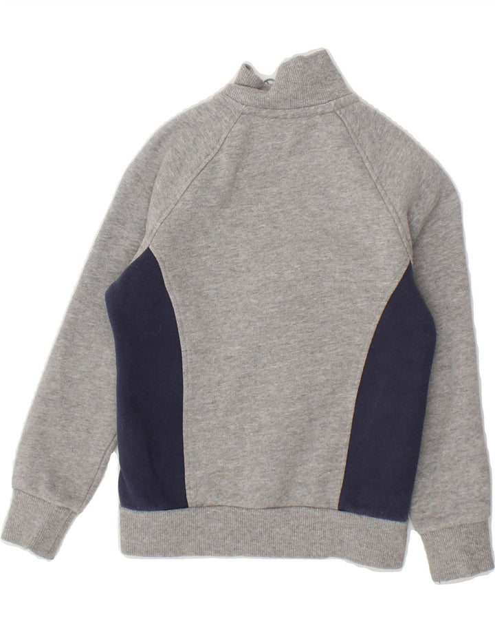 PUMA Boys Tracksuit Top Jacket 7-8 Years Small Grey Colourblock Cotton Vintage Puma and Second-Hand Puma from Messina Hembry 
