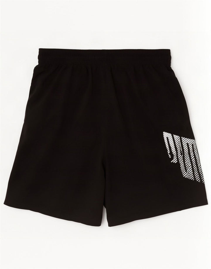 Puma Herren Graphic Sport Shorts 2XL Schwarz Polyester