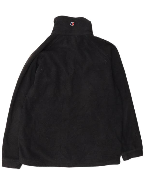 Jaqueta de lã masculina Berghaus UK 40 grande poliéster preto