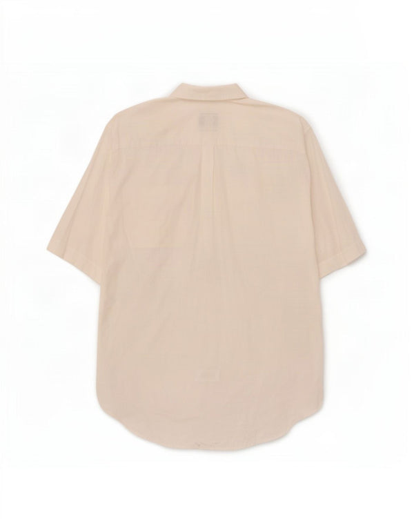 Camicia a maniche corte da uomo Navigare Large bianca