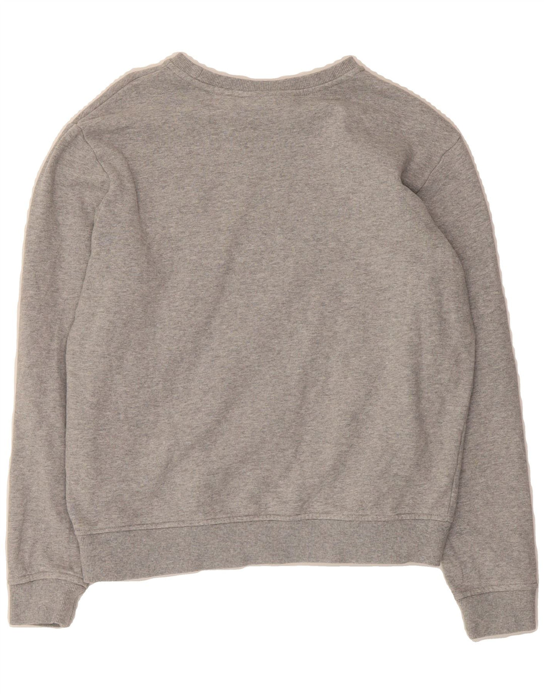 FILA Womens Sweatshirt Jumper UK 14 Medium Grey Cotton Vintage Fila and Second-Hand Fila from Messina Hembry 