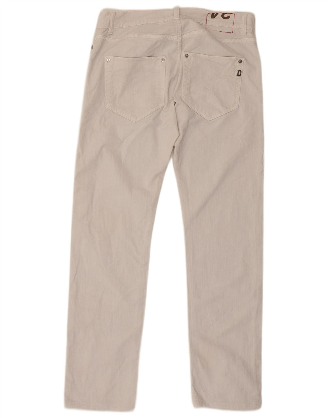 Dondup Vaqueros rectos Sam para hombre W34 L32 Algodón blanco