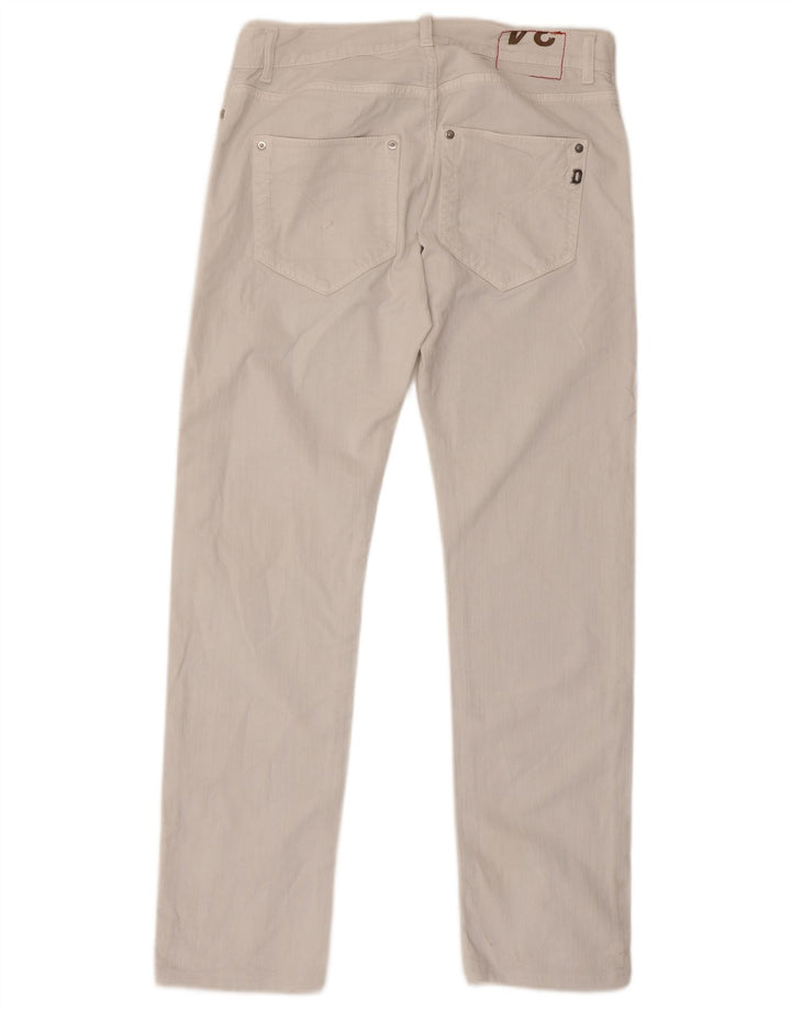 Dondup Vaqueros rectos Sam para hombre W34 L32 Algodón blanco