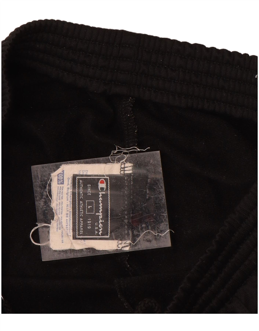 CHAMPION Mens Tracksuit Trousers Large Black
