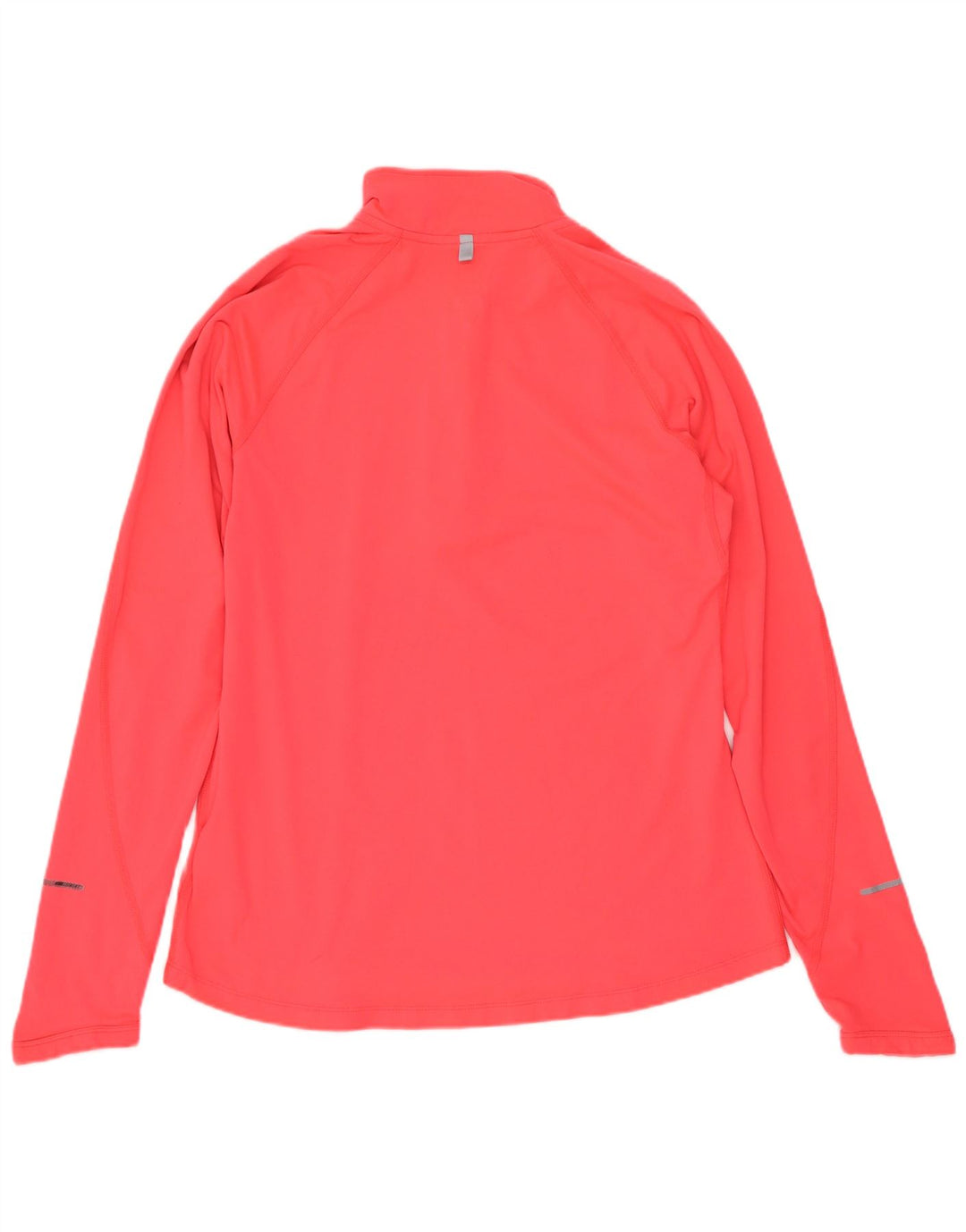 Nike Haut de survêtement Dri Fit avec col zippé pour femme Rose moyen UK 12