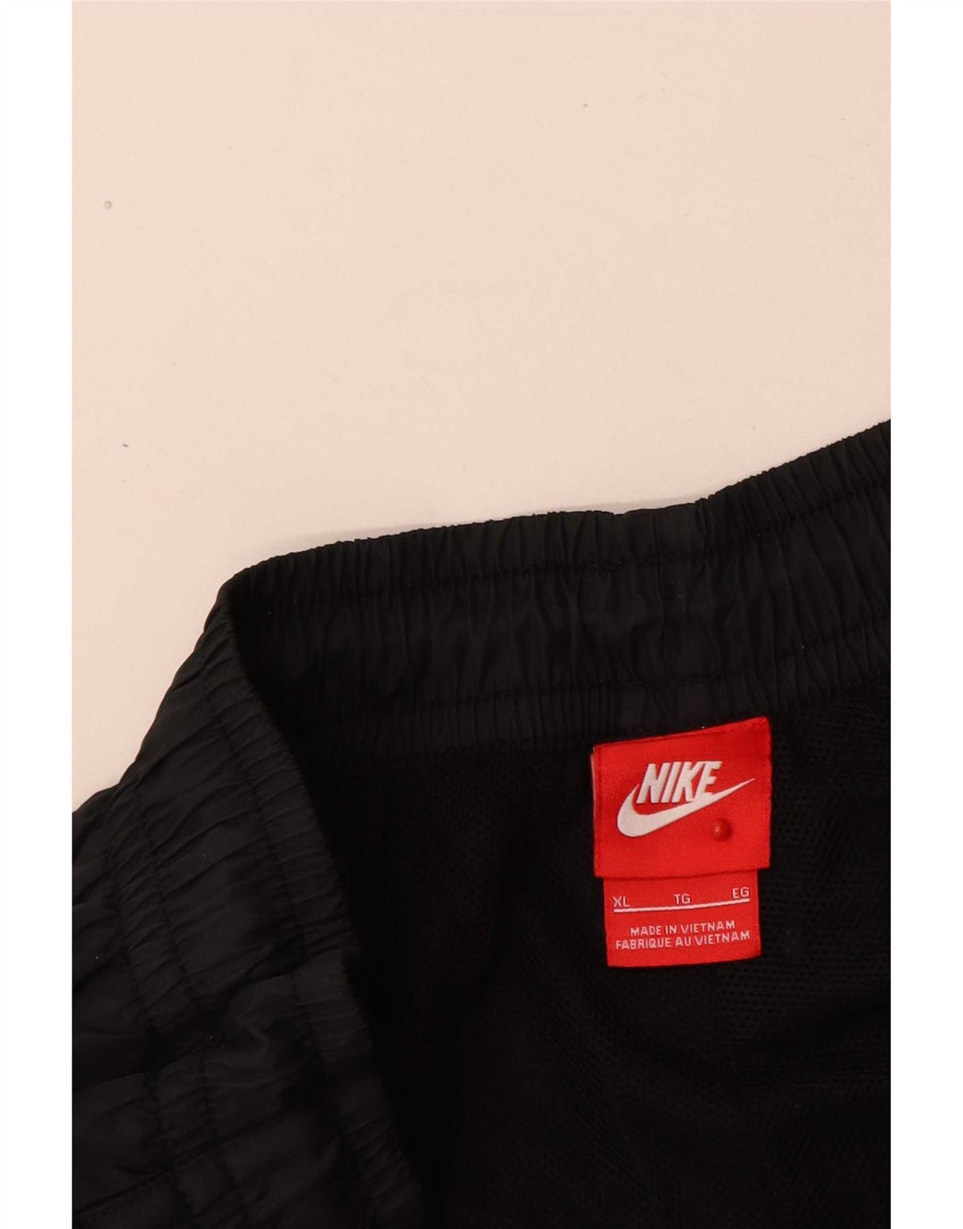 Nike Mens Graphic Tracksuit Trousers Joggers XL Black Polyester