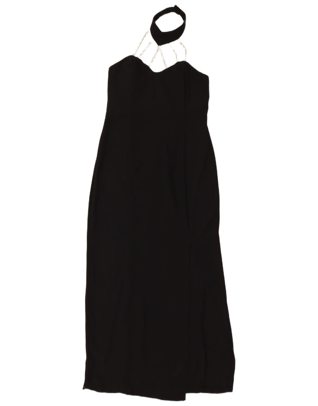 JINTY'S Womens Halter Dress UK 10 Small  Black