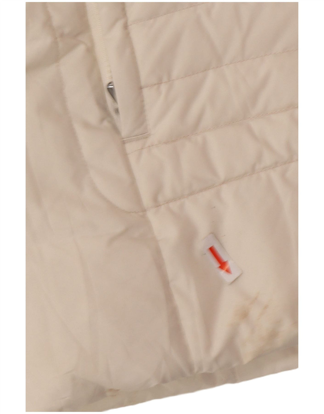 Invicta Womens Padded Jacket UK 18 XL Off White Polyester