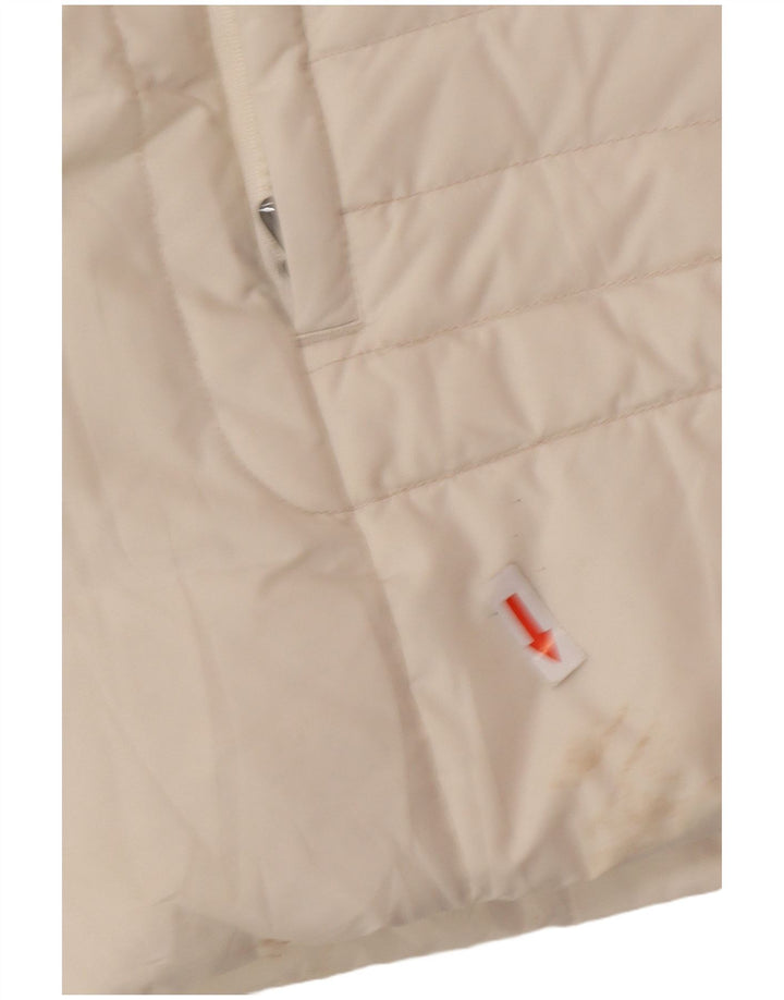 Invicta Womens Padded Jacket UK 18 XL Off White Polyester