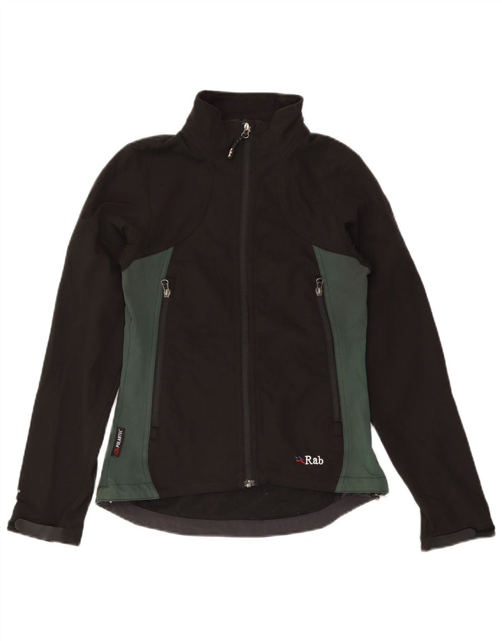 RAB ženska jakna vjetrovka UK 8 Small Black Colourblock