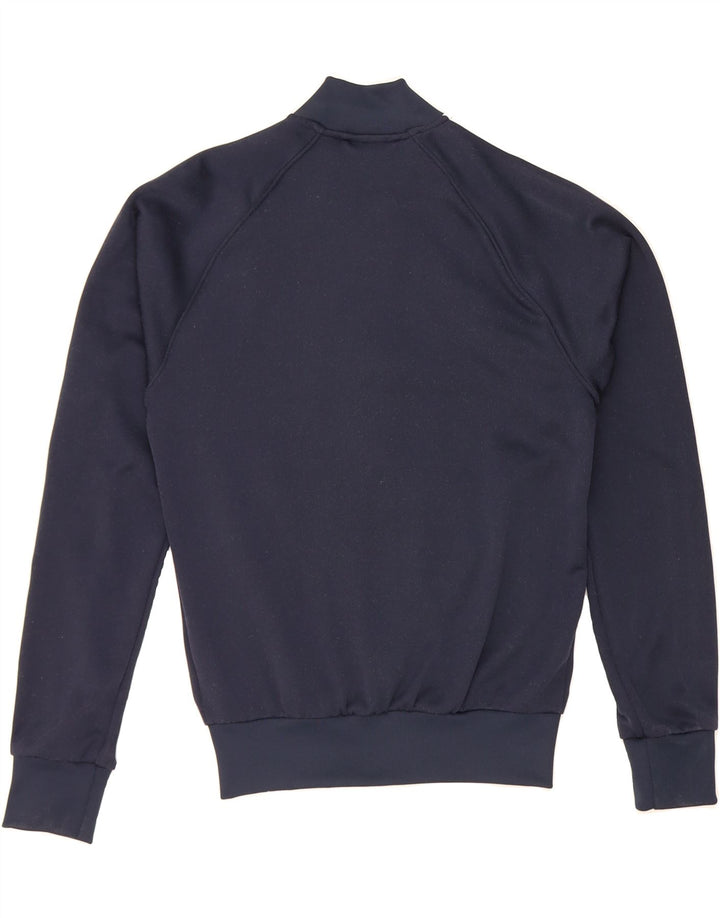 ADIDAS Mens Tracksuit Top Jacket XS Navy Blue Polyester Vintage Adidas and Second-Hand Adidas from Messina Hembry 