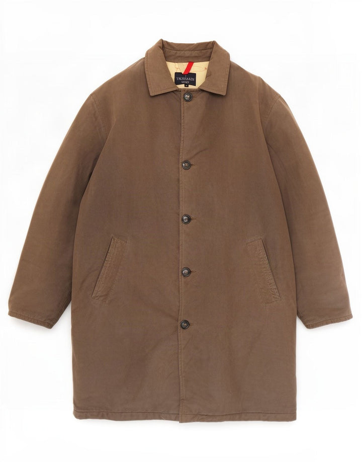 Ανδρικό Πανωφόρι Trussardi IT 54 2XL Γκρι