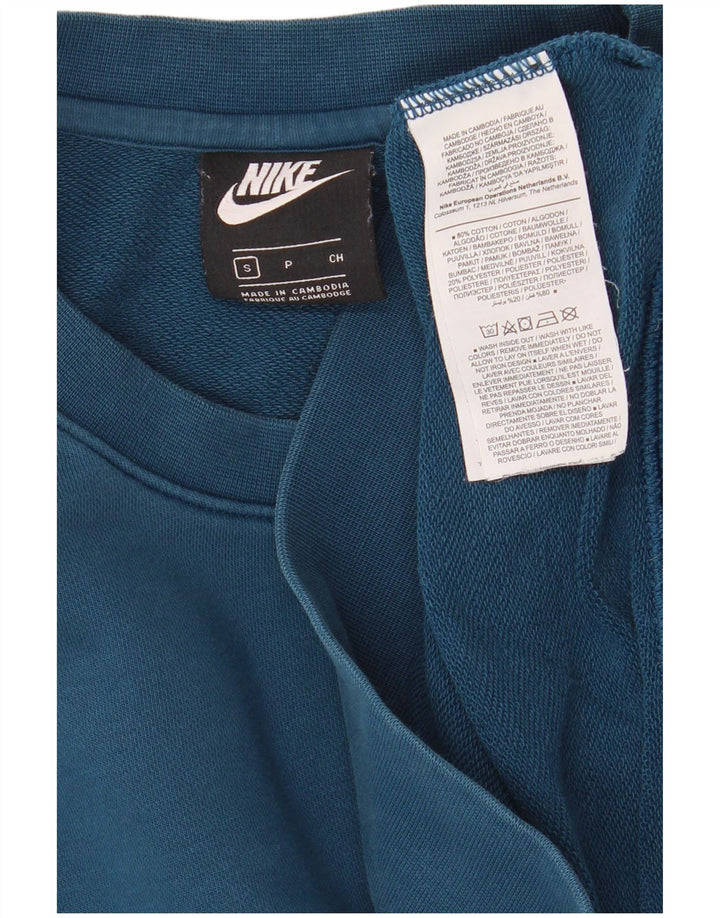 Nike Sweatshirt til mænd, lille blå bomuld