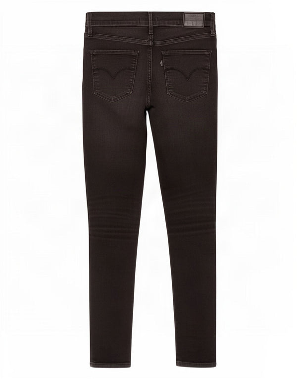Levi's Womens 720 Super Skinny Jeans W26 L28 Μαύρο βαμβακερό