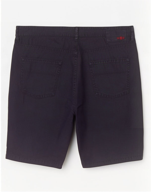 Cerruti Herren Freizeitshorts W38 XL Marineblau Baumwolle