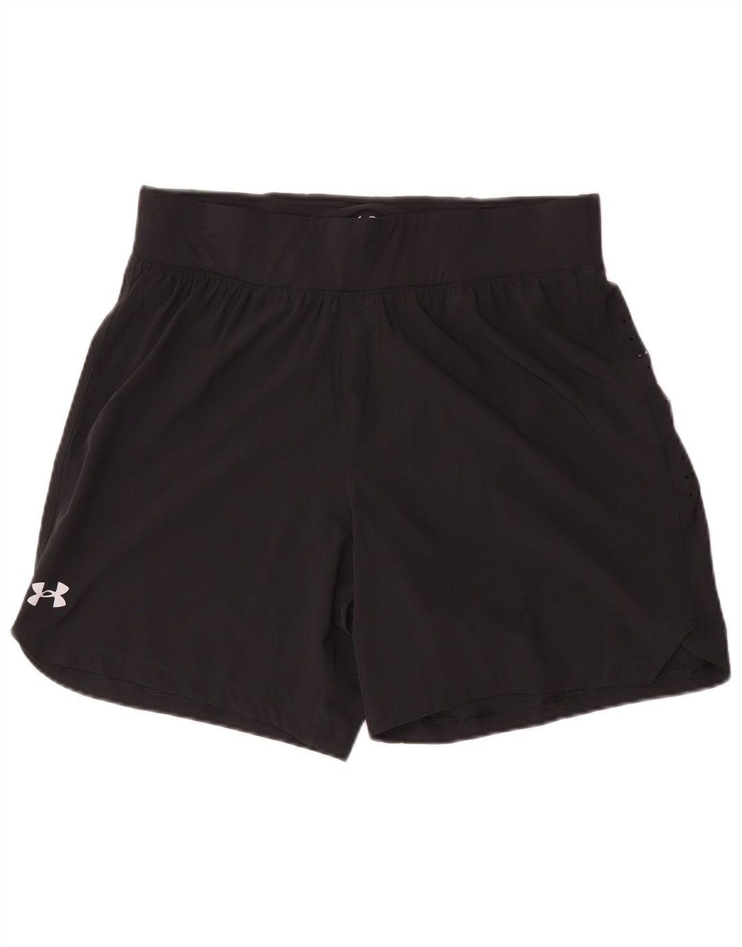 Pantaloncini sportivi da uomo Under Armour grandi in poliestere nero