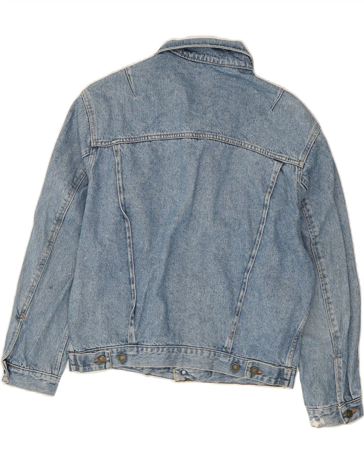 WAMPUM Mens Denim Jacket UK 38 Medium Blue Vintage Wampum and Second-Hand Wampum from Messina Hembry 