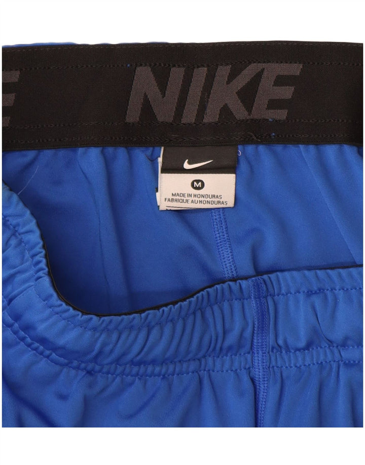 Pantaloncini sportivi Nike Dri Fit da uomo in poliestere blu medio