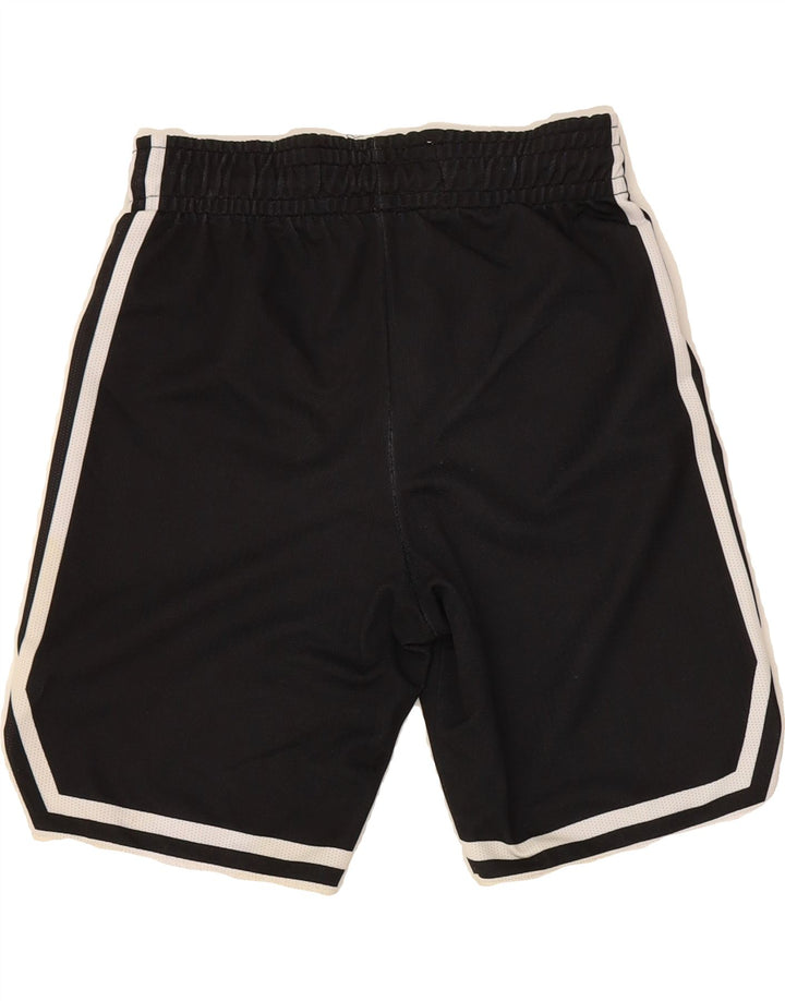 CHAMPION Boys Sport Shorts 9-10 Years Medium  Black Polyester Vintage Champion and Second-Hand Champion from Messina Hembry 