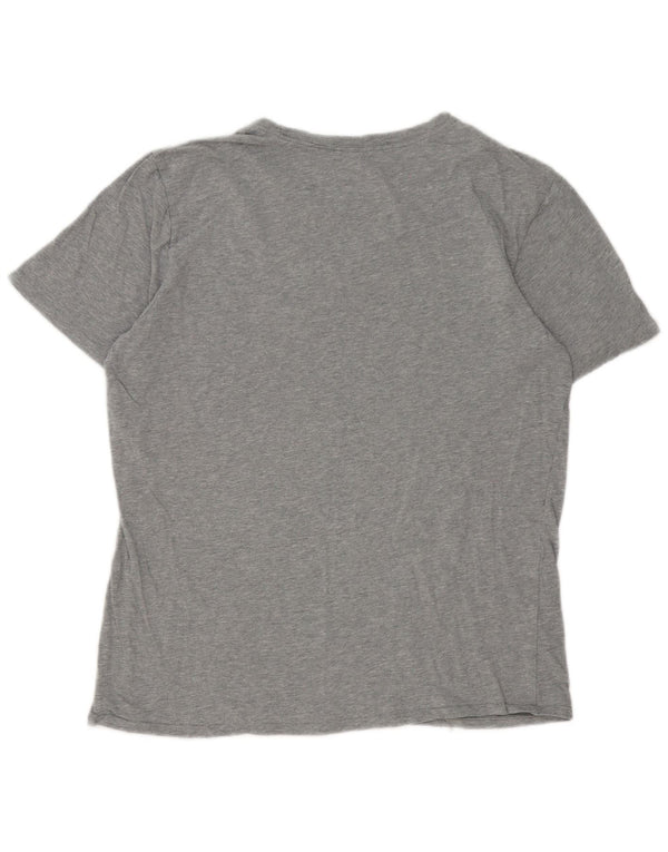 Nike Homme Athletic Cut Graphic T-Shirt Top Gris Moyen Moucheté